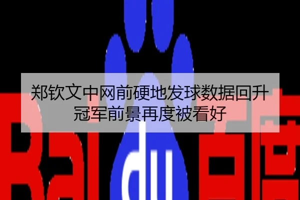 郑钦文中网前硬地发球数据回升 冠军前景再度被看好